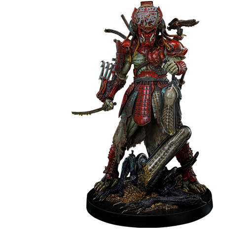 Hot Toys AC06B - Alien VS. Predator - Akaoni Samurai Predator