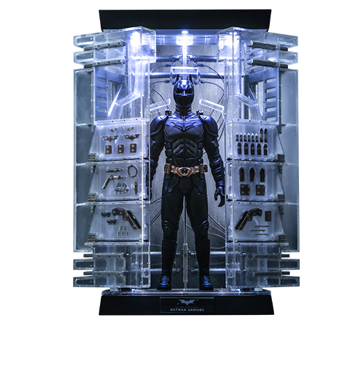 Hot Toys MMS702 - DC Comics - Batman : The Dark Knight Rises - Batman Armory & Bruce Wayne