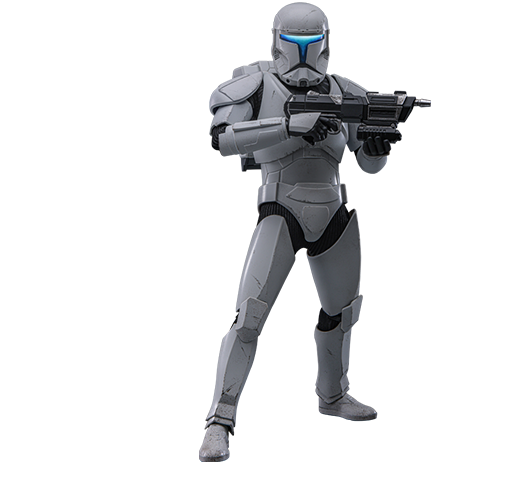 Hot Toys TMS131 - Star Wars: The Bad Batch - Clone Commando