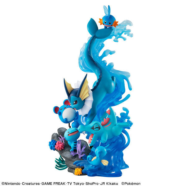 Megahouse - G.E.M.EX Series: Pokémon Water Type - DIVE TO BLUE