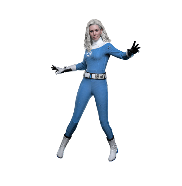 Hot Toys MMS823B - Marvel Comics - The Fantastic Four : First Steps - Invisible Woman 【Pre-Order】
