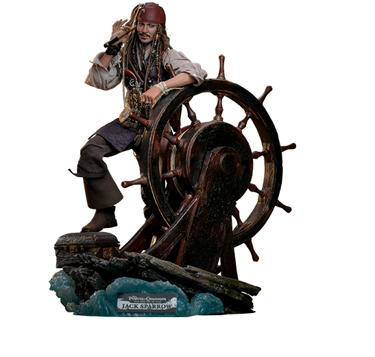 Hot Toys DX39 - Pirates Of The Caribbean : Dead Men Tell No Tales - Jack Sparrow Artisan Edition