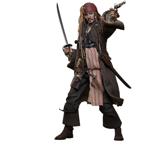 Hot Toys DX38 - Pirates Of The Caribbean : Dead Men Tell No Tales - Jack Sparrow Deluxe Version