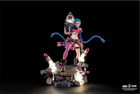 Riot & PureArts - League Of Legends - Jinx Light Up