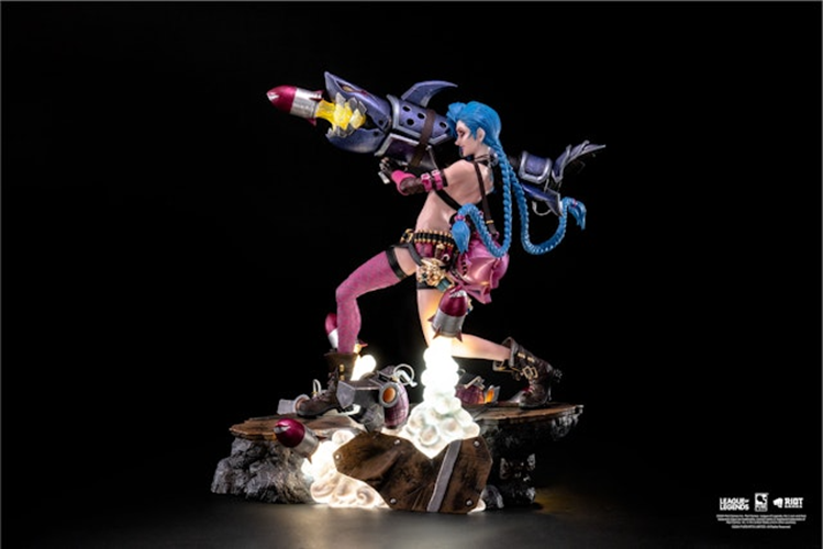 Riot & PureArts - League Of Legends - Jinx Light Up