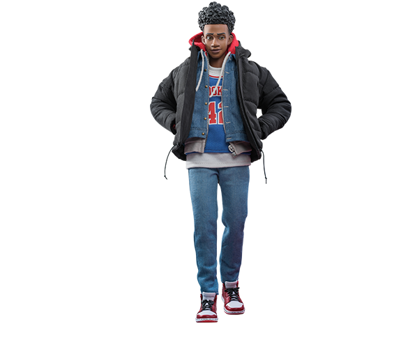 Hot Toys MMS710B - Marvel Comics - Spider Man : Across The Spider Verse - Miles Morales Deluxe version