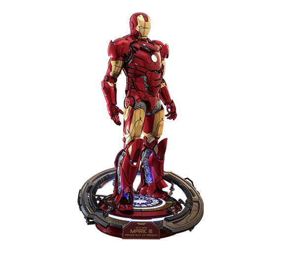 Hot Toys MMS825D72B - Marvel Comics - Iron Man - Iron Man Mark III Armor Suit Up Version 【Pre-Order】