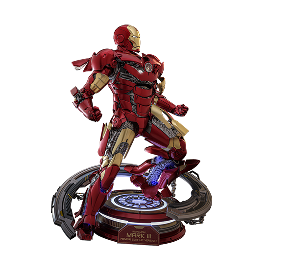 Hot Toys MMS825D72B - Marvel Comics - Iron Man - Iron Man Mark III Armor Suit Up Version 【Pre-Order】