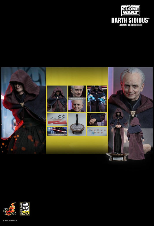 Hot Toys TMS102 - Star Wars : The Clone Wars - Darth Sidious