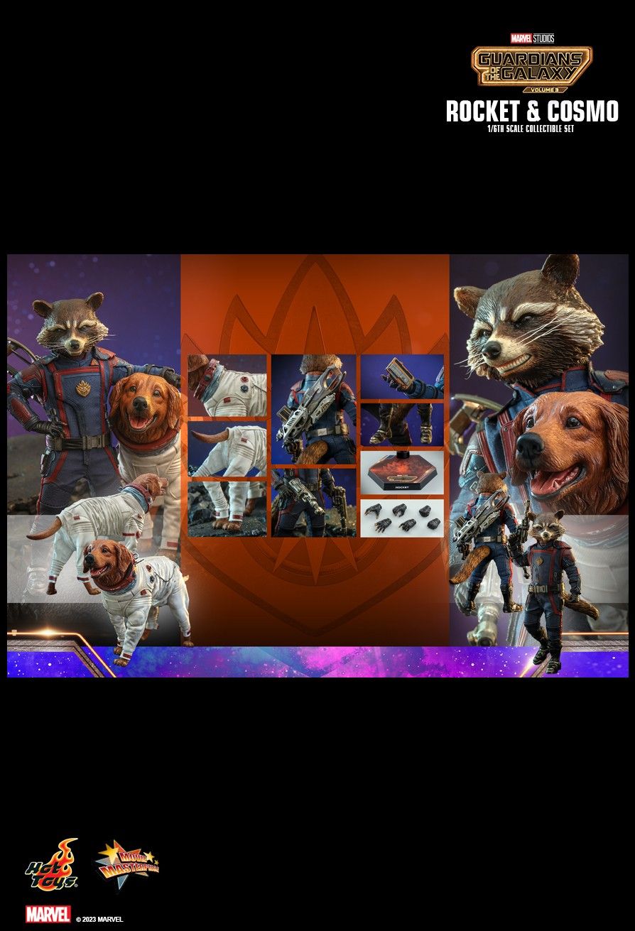 Hot Toys MMS708 - Marvel Comics - Guardians Of The Galaxy Vol.3 - Rock