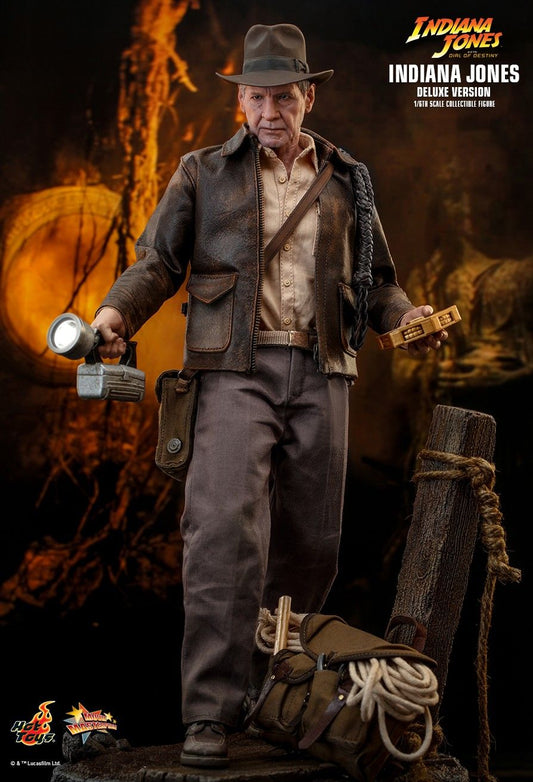 Hot Toys MMS717 - Indiana Jones & The Dial Of Destiny - Indiana Jones Deluxe Version