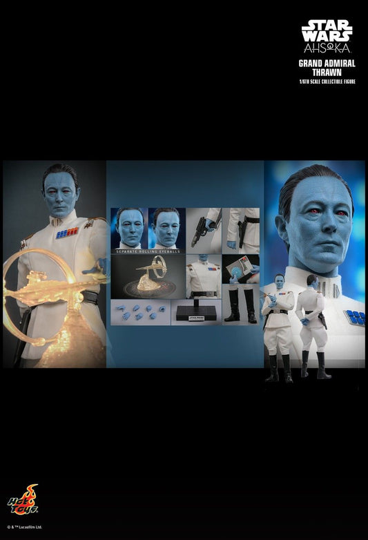 Hot Toys TMS116 - Star Wars : Ahsoka - Grand Amiral Thrawn