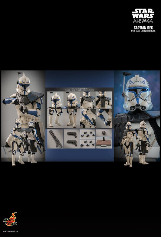 Hot Toys TMS119 - Star Wars : Ahsoka - Captain Rex