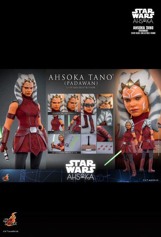 Hot Toys TMS123 - Star Wars: Ahsoka - Ahsoka Tano Padawan
