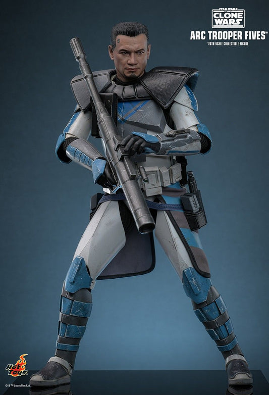 Hot Toys TMS132 - Star Wars : The Clone Wars - Arc Trooper Fives