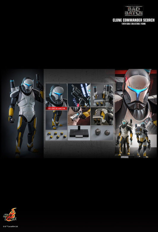 Hot Toys TMS130 - Star Wars: The Bad Batch - Clone Commando Scorch