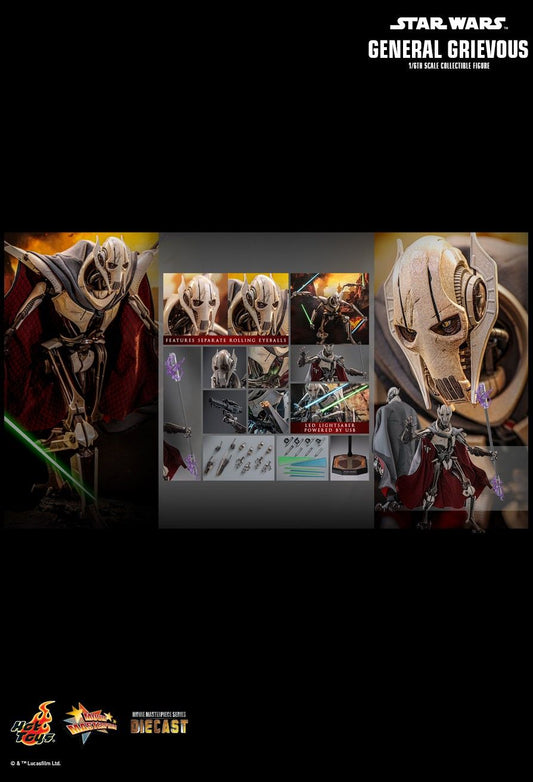Hot Toys MMS760D67 - Star Wars : Revenge Of The Sith - General Grievous