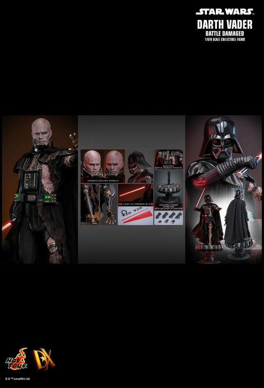 Hot Toys DX44 - Star Wars - Darth Vader Battle Damaged