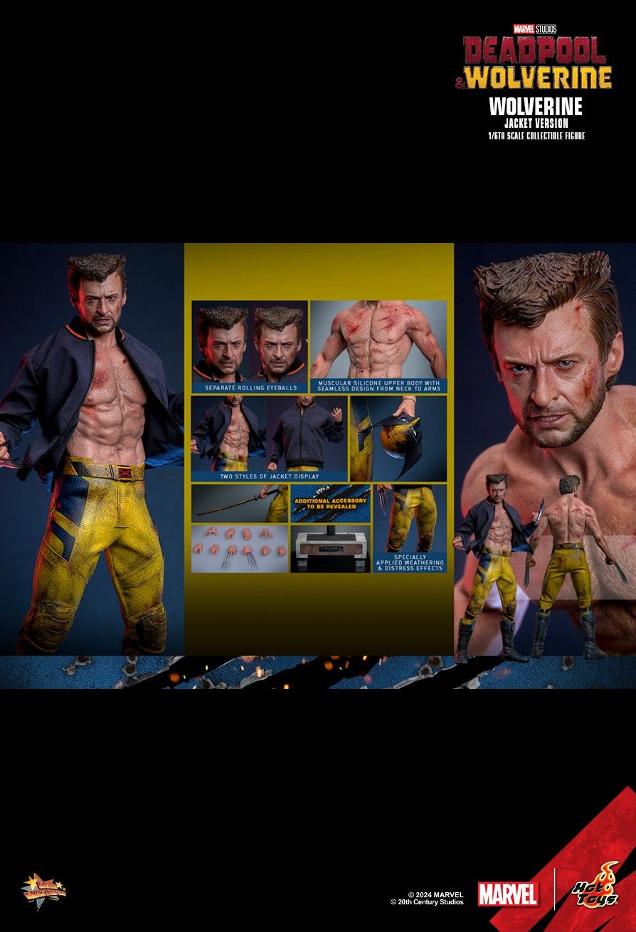 Hot Toys MMS756 - Marvel Comics - Deadpool & Wolverine - Wolverine Jac