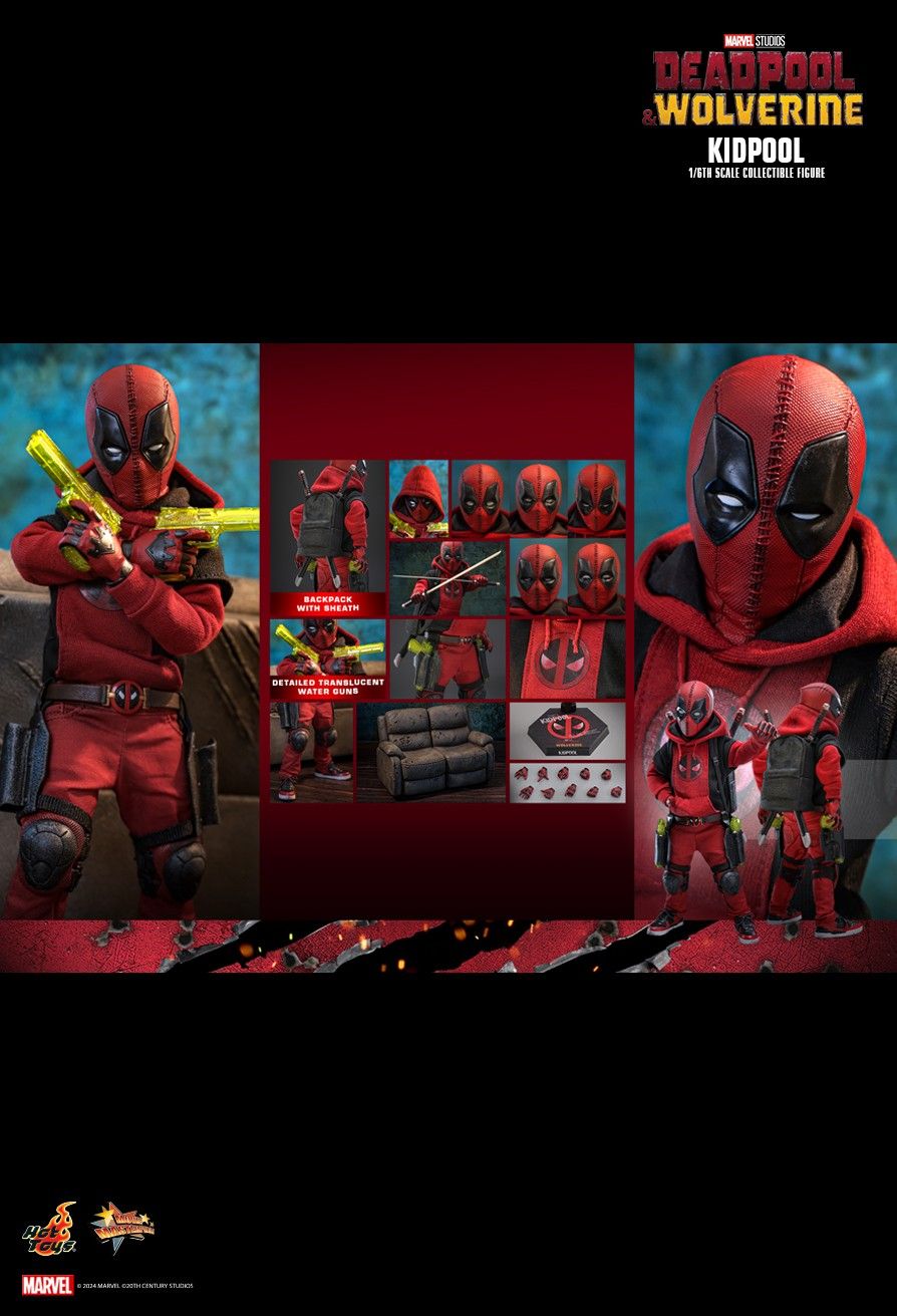 Hot Toys MMS763 - Marvel Comics - Deadpool & Wolverine - Kidpool【Pre-O