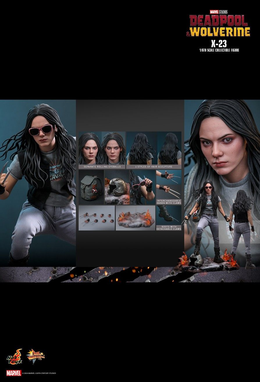 Hot Toys MMS781 - Marvel Comics - Deadpool & Wolverine - X-23【Pre-Orde