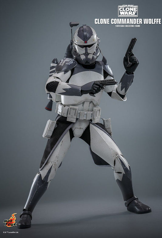Hot Toys TMS141 - Star Wars : The Clone Wars - Clone Commander Wolffe【Pre-Order】