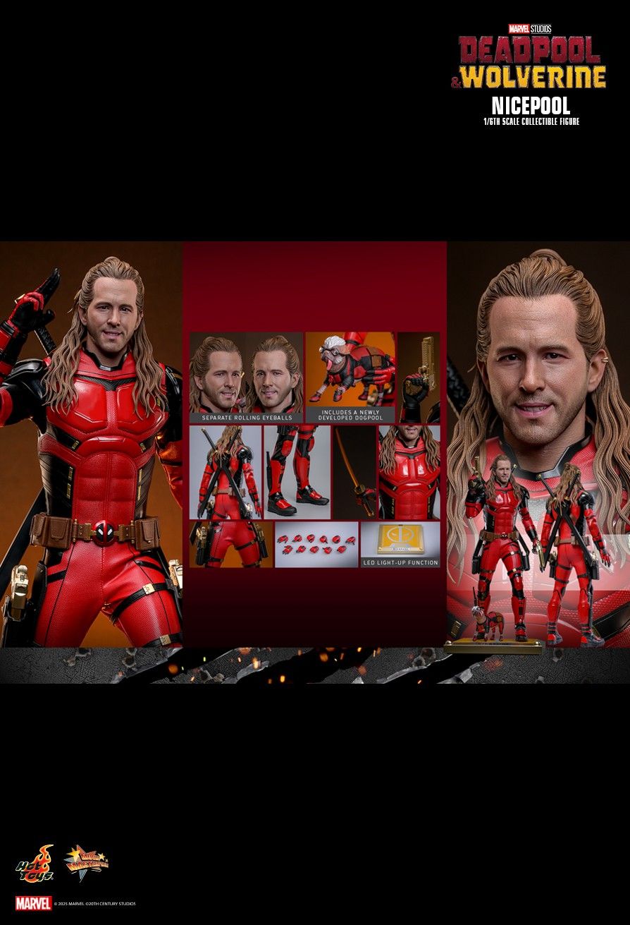 Hot Toys MMS788 - Marvel Comics - Deadpool & Wolverine - Nicepool 【Pre