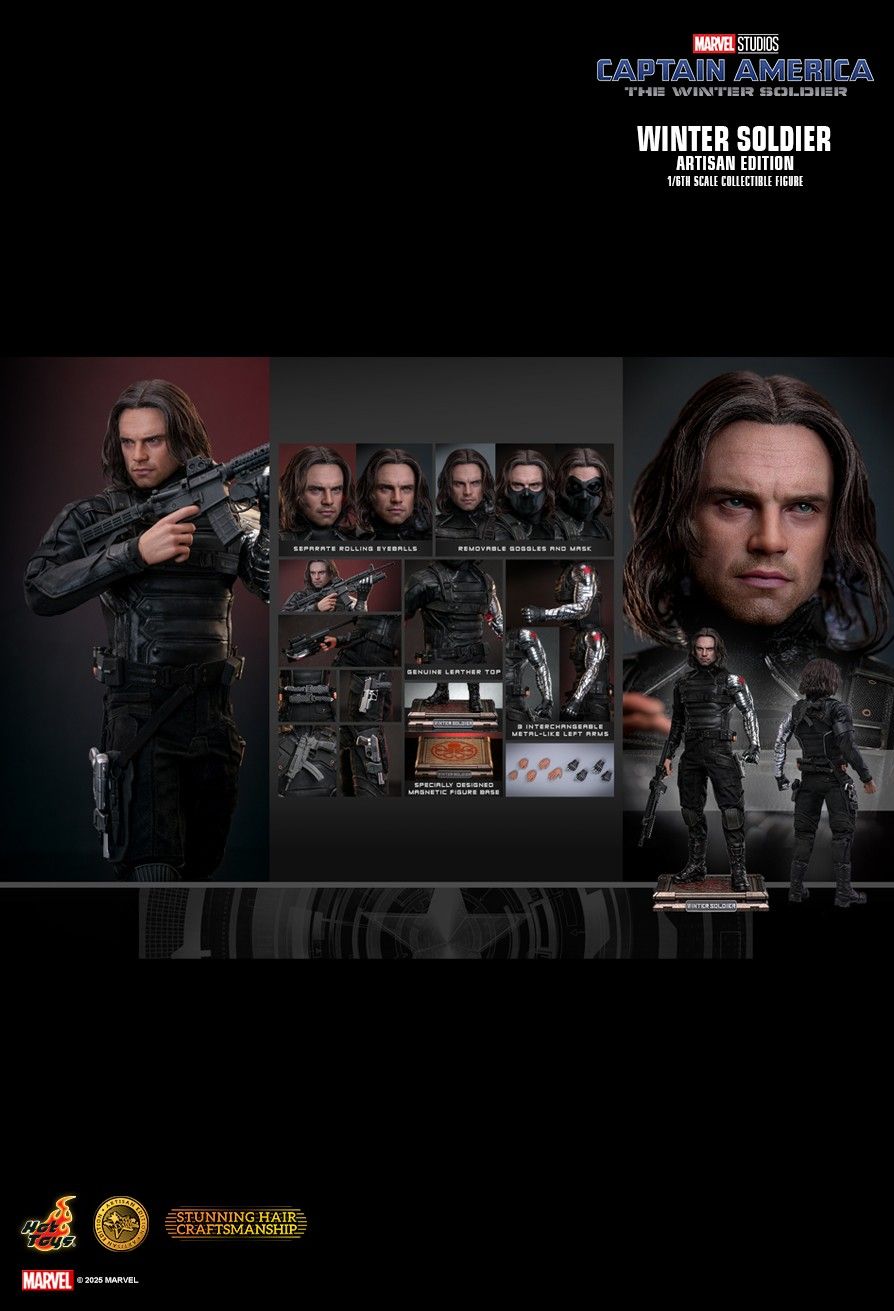 Hot Toys MMS790 - Marvel Comics - Captain America : The Winter Soldier - Winter Soldier 【Pre-Order】