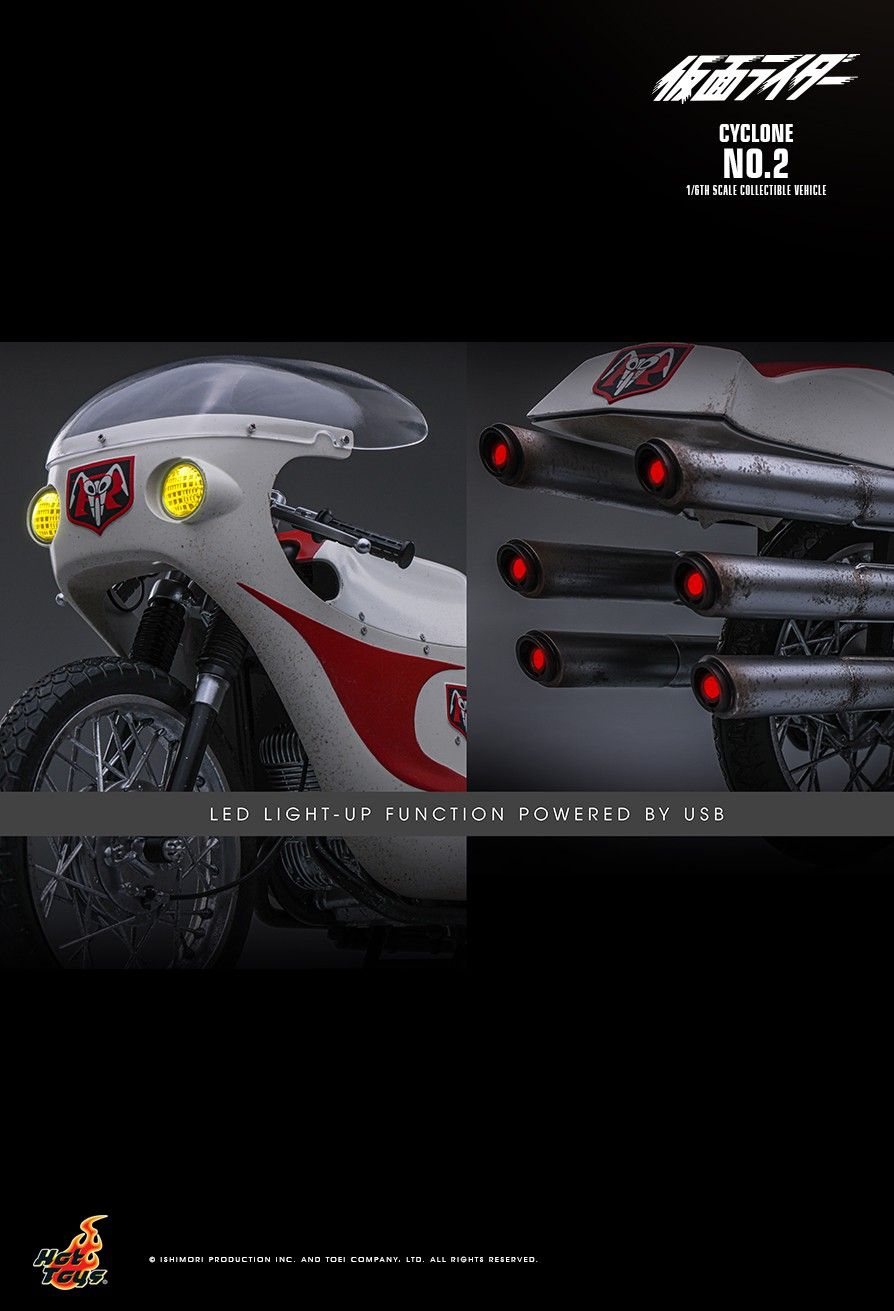 Hot Toys TMS147 - Kamen Rider - Cyclone No.2 【Pre-Order】