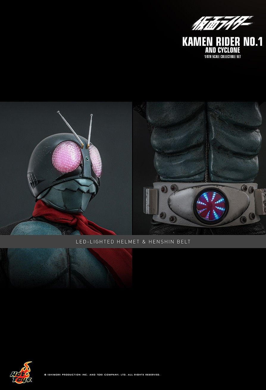Hot Toys TMS148 - Kamen Rider - Kamen Rider No.1 & Cyclone No.1 【Pre-Order】