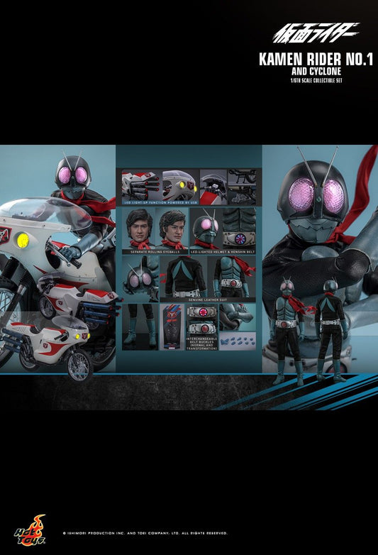 Hot Toys TMS148 - Kamen Rider - Kamen Rider No.1 & Cyclone No.1 【Pre-Order】