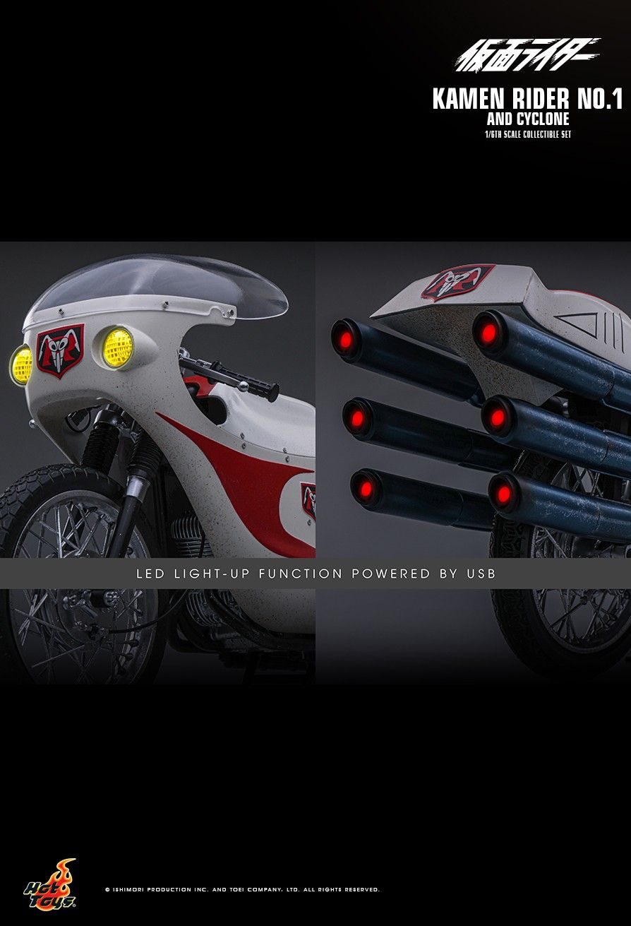 Hot Toys TMS148 - Kamen Rider - Kamen Rider No.1 & Cyclone No.1 【Pre-Order】
