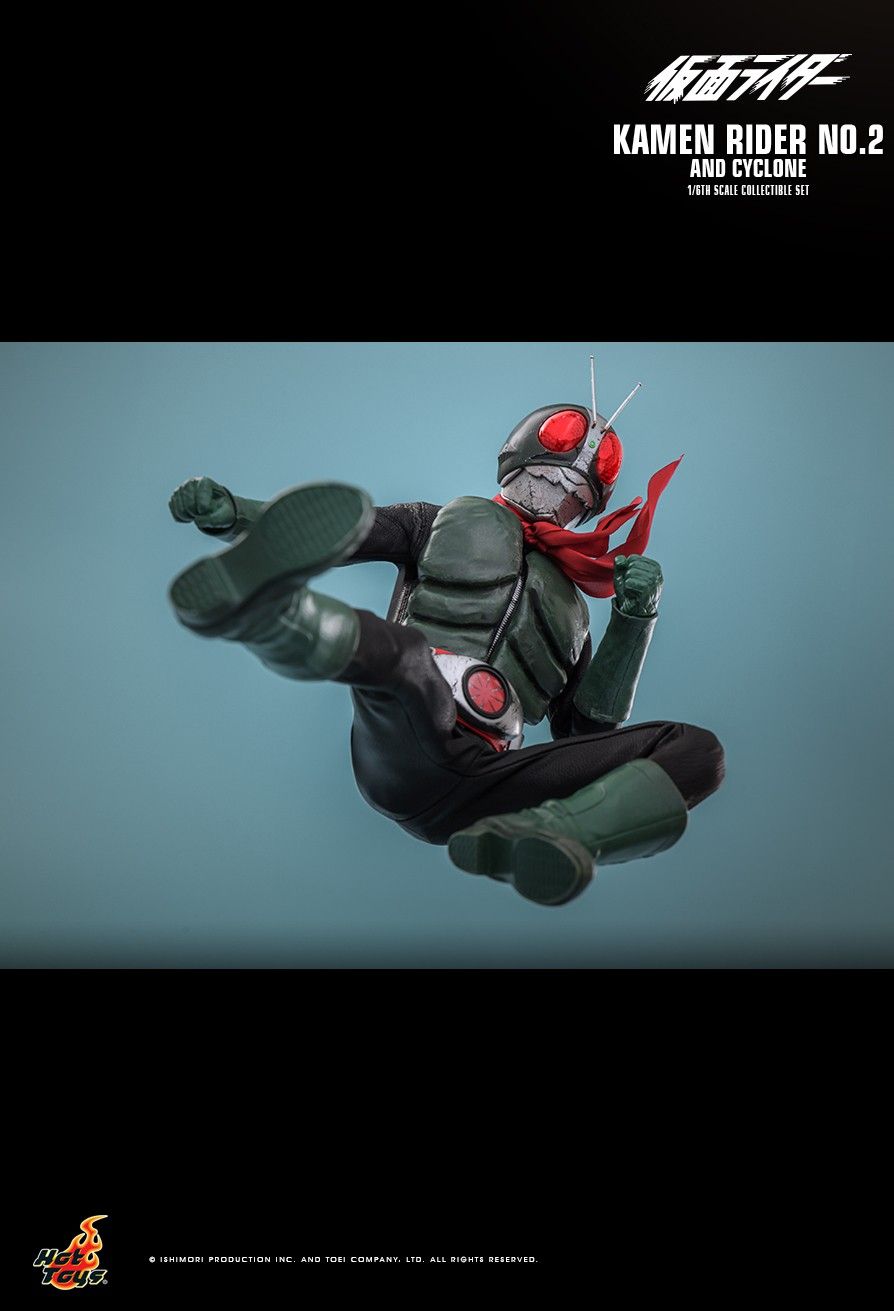 Hot Toys TMS149 - Kamen Rider - Kamen Rider No.2 & Cyclone No.2 【Pre-Order】