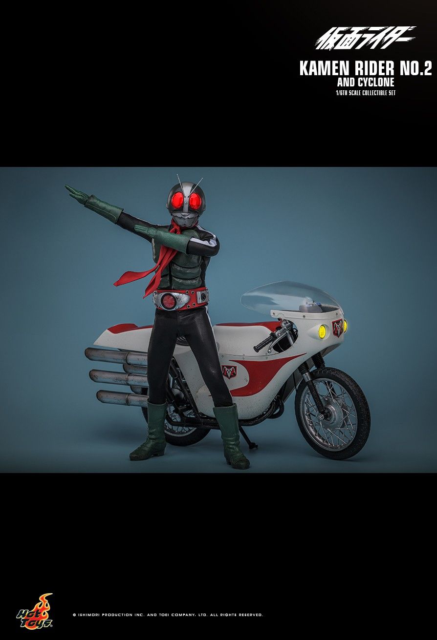 Hot Toys TMS149 - Kamen Rider - Kamen Rider No.2 & Cyclone No.2 【Pre-Order】