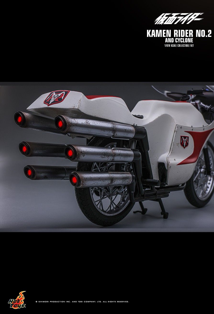 Hot Toys TMS149 - Kamen Rider - Kamen Rider No.2 & Cyclone No.2 【Pre-Order】