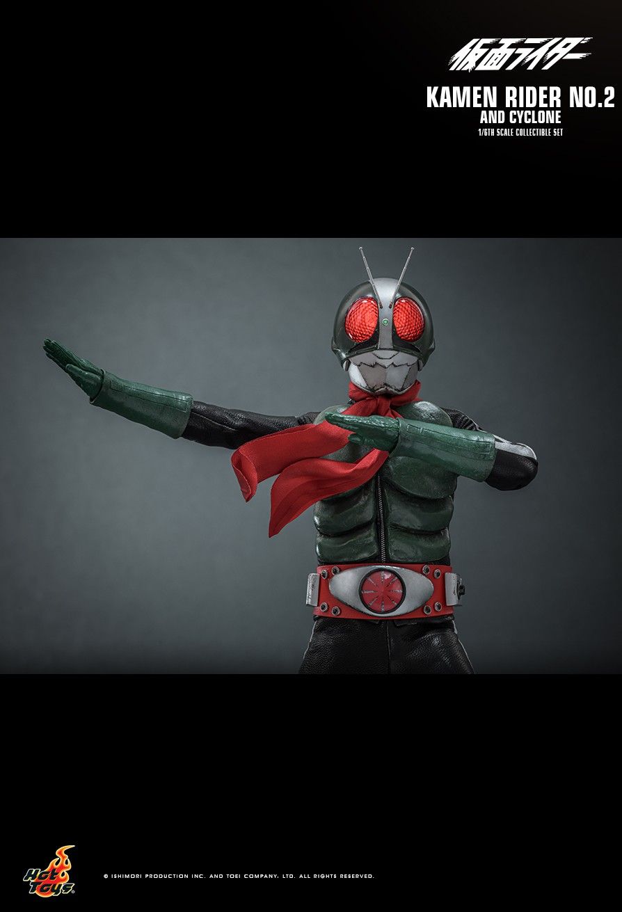 Hot Toys TMS149 - Kamen Rider - Kamen Rider No.2 & Cyclone No.2 【Pre-Order】