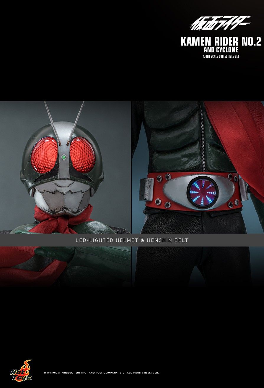 Hot Toys TMS149 - Kamen Rider - Kamen Rider No.2 & Cyclone No.2 【Pre-Order】