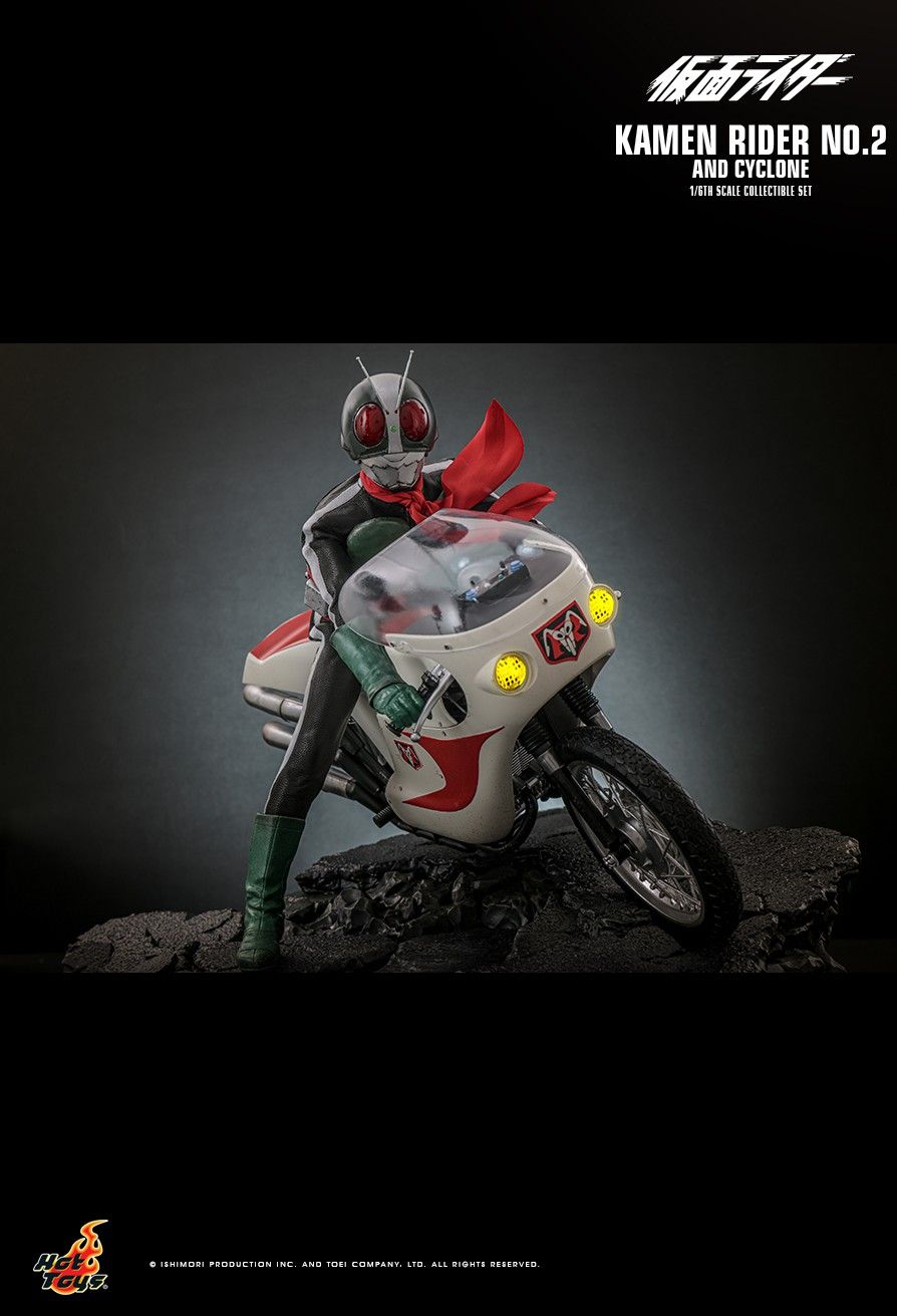 Hot Toys TMS149 - Kamen Rider - Kamen Rider No.2 & Cyclone No.2 【Pre-Order】