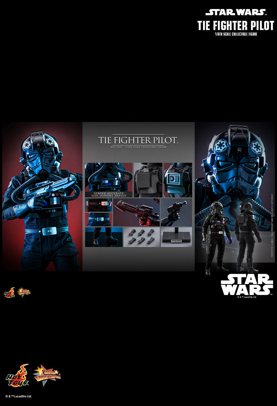 Hot Toys MMS798 - Star Wars : A New Hope - Tie Fighter Pilot 【Pre-Order】