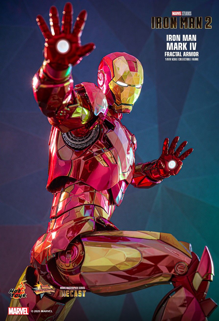 Hot Toys MMS792D70 - Marvel Comics - Iron Man 2 - Iron Man Mark IV Fractal Armor
