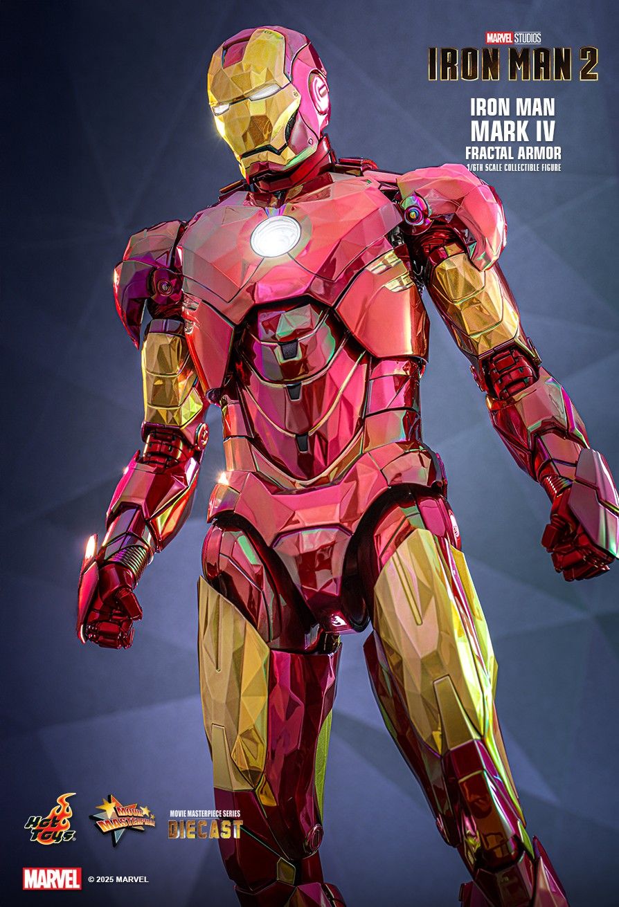 Hot Toys MMS792D70 - Marvel Comics - Iron Man 2 - Iron Man Mark IV Fractal Armor