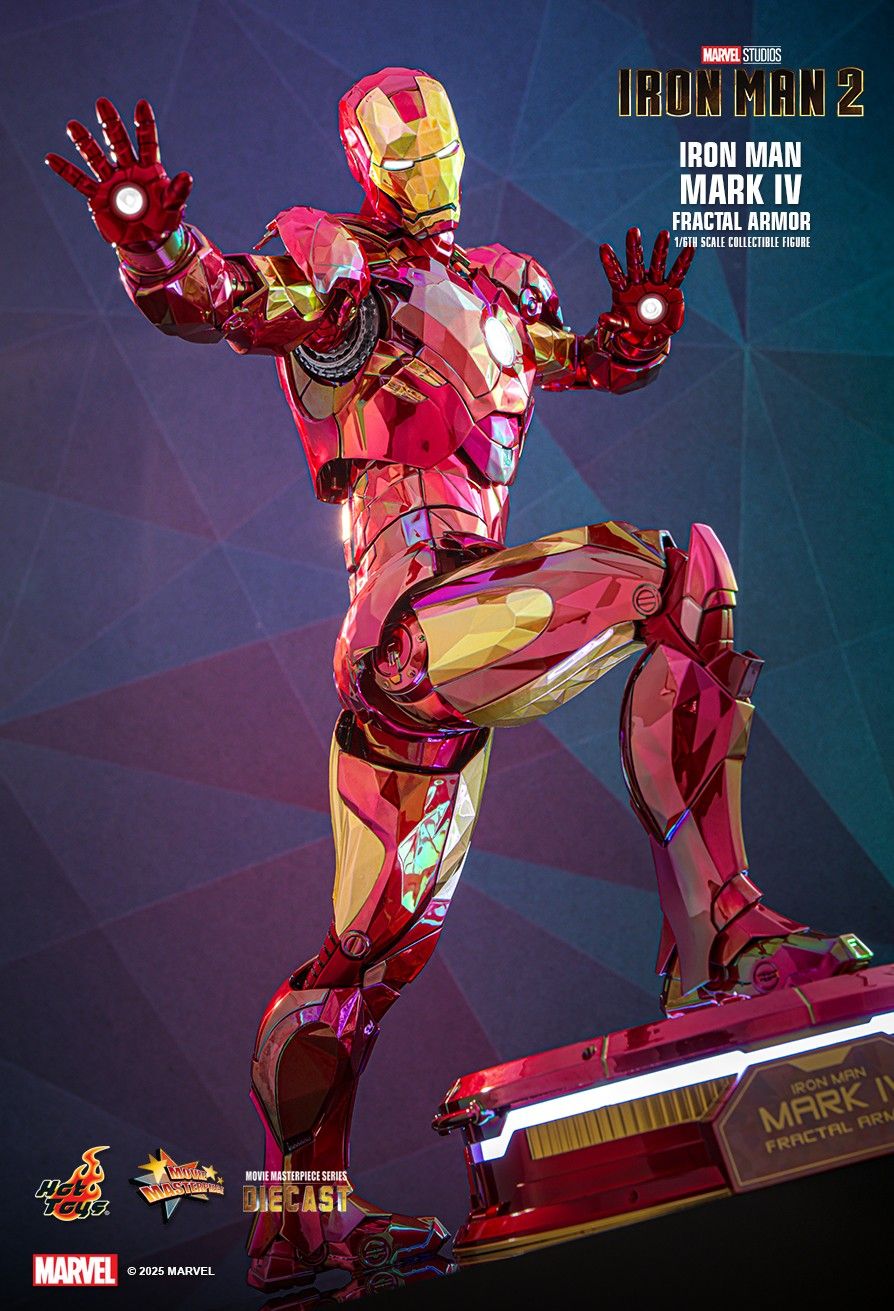 Hot Toys MMS792D70 - Marvel Comics - Iron Man 2 - Iron Man Mark IV Fractal Armor
