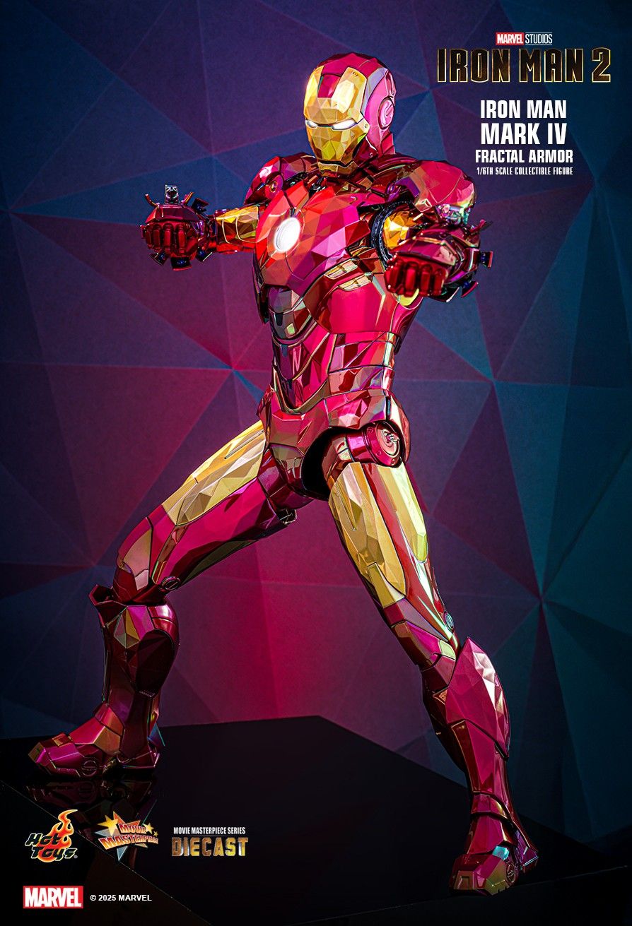 Hot Toys MMS792D70 - Marvel Comics - Iron Man 2 - Iron Man Mark IV Fractal Armor