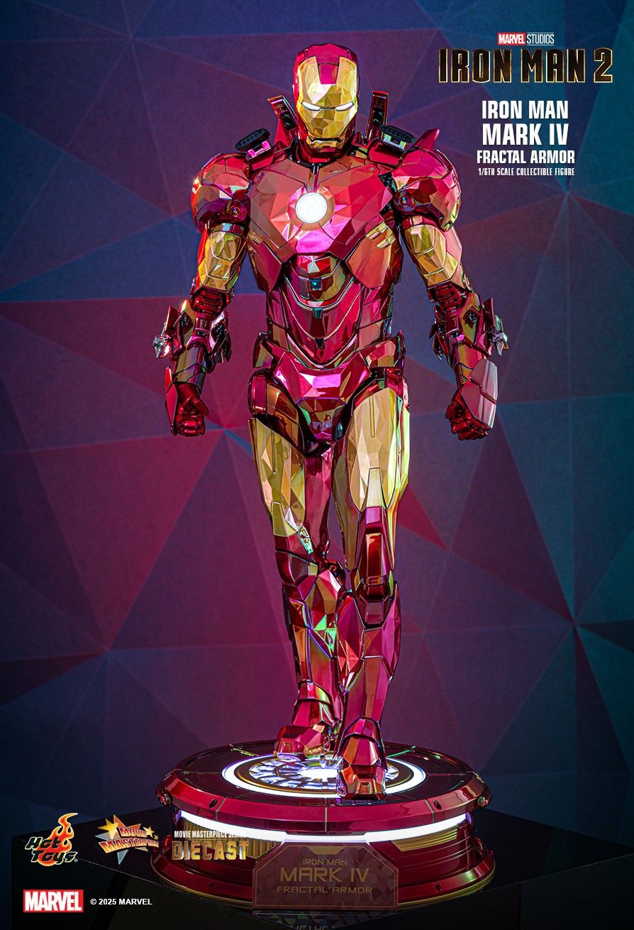 Hot Toys MMS792D70 - Marvel Comics - Iron Man 2 - Iron Man Mark IV Fractal Armor