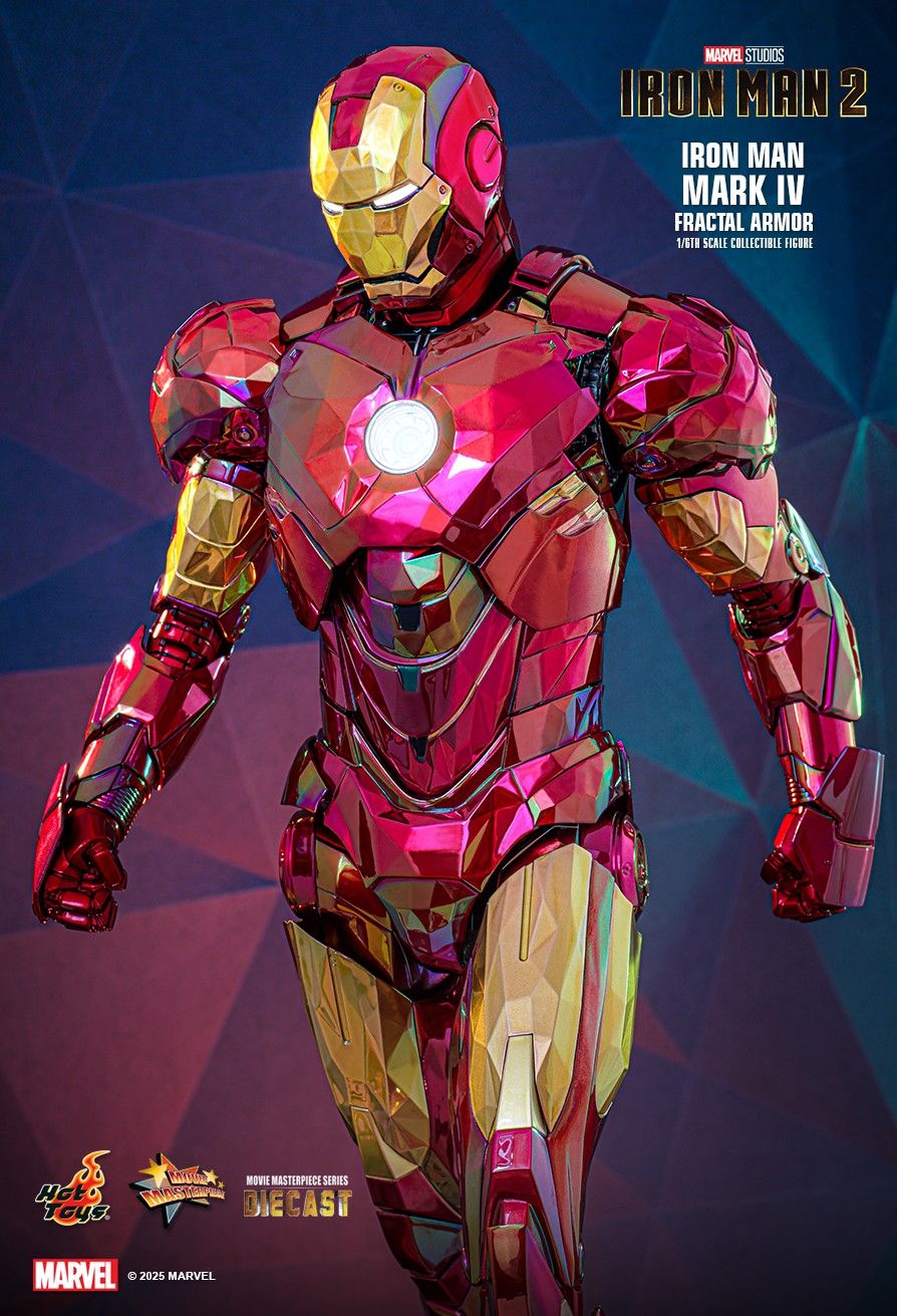 Hot Toys MMS792D70 - Marvel Comics - Iron Man 2 - Iron Man Mark IV Fractal Armor