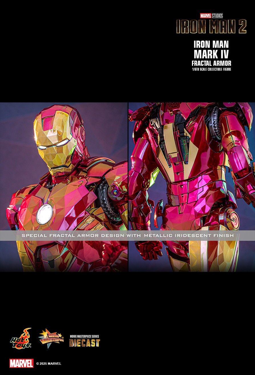 Hot Toys MMS792D70 - Marvel Comics - Iron Man 2 - Iron Man Mark IV Fractal Armor
