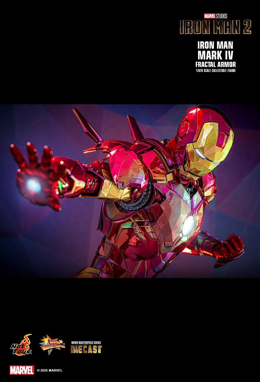 Hot Toys MMS792D70 - Marvel Comics - Iron Man 2 - Iron Man Mark IV Fractal Armor