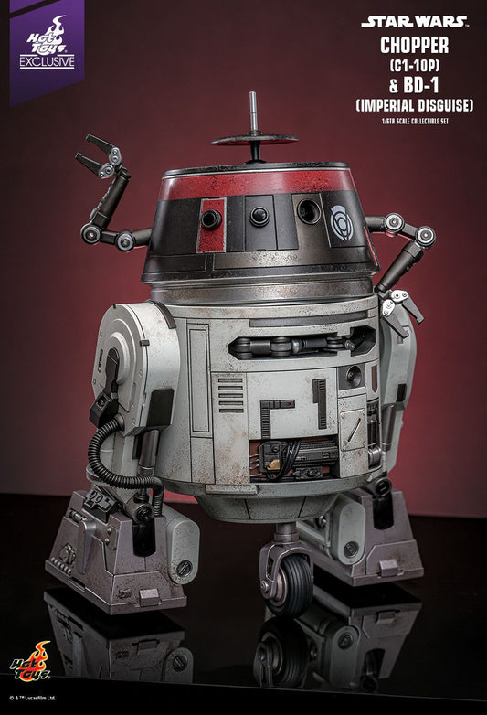 Hot Toys TMS152 - Star Wars : Galaxy - Chopper C1-10P & BD-1 Imperial Disguise