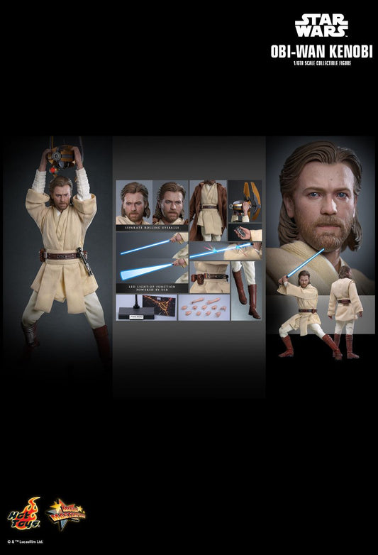 Hot Toys MMS808 - Star Wars : Attack Of The Clone - Obi Wan Kenobi 【Pre-Order】