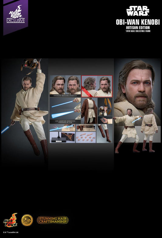 Hot Toys MMS809 - Star Wars : Attack Of The Clone - Obi Wan Kenobi 【Pre-Order】